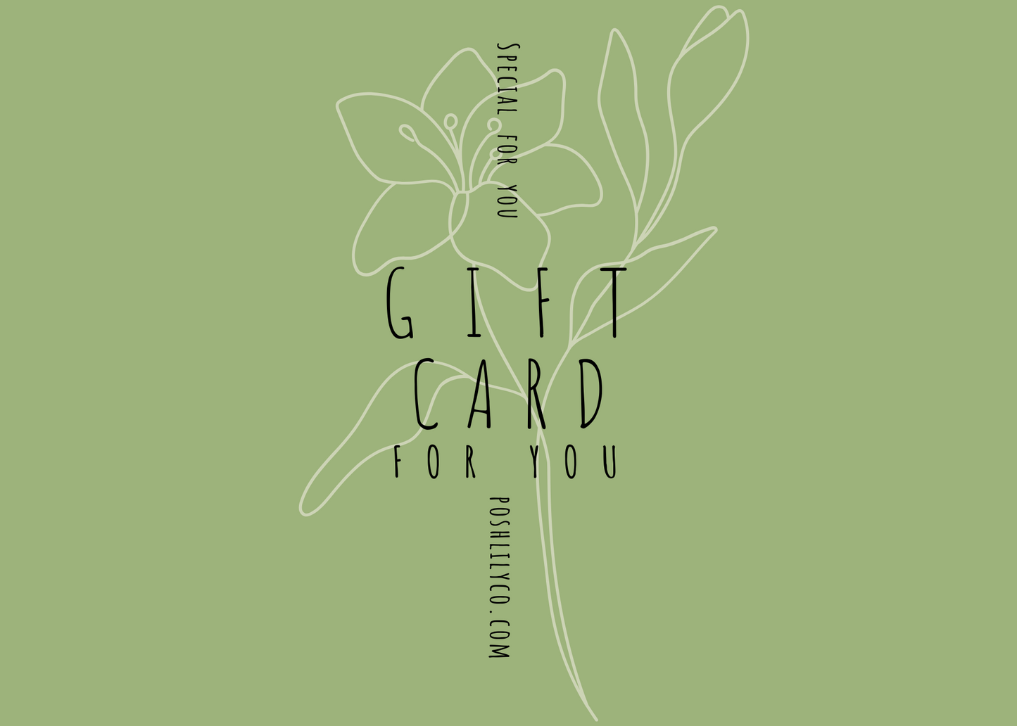 posh lily gift card